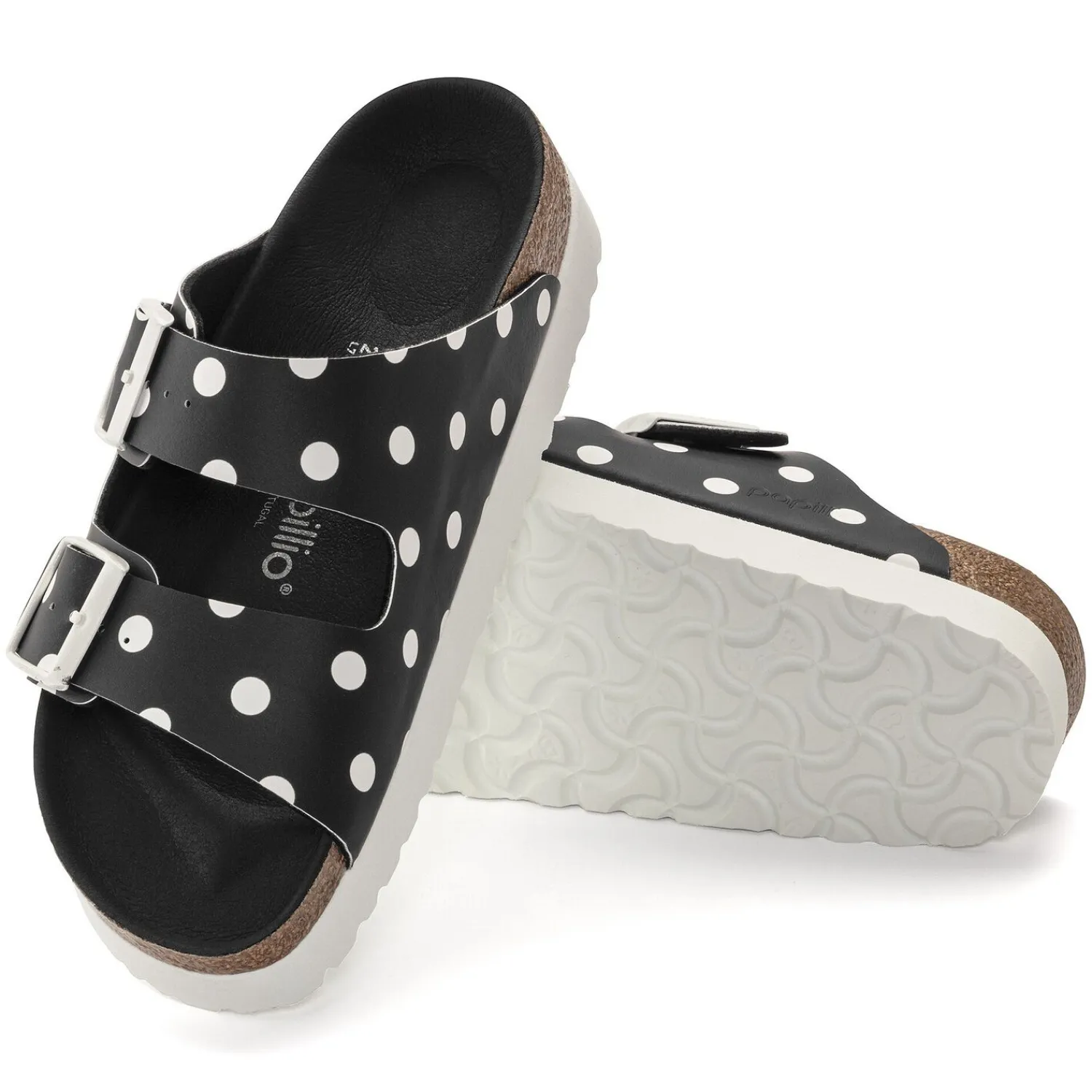 Sale Birkenstock Arizona Black White Dots