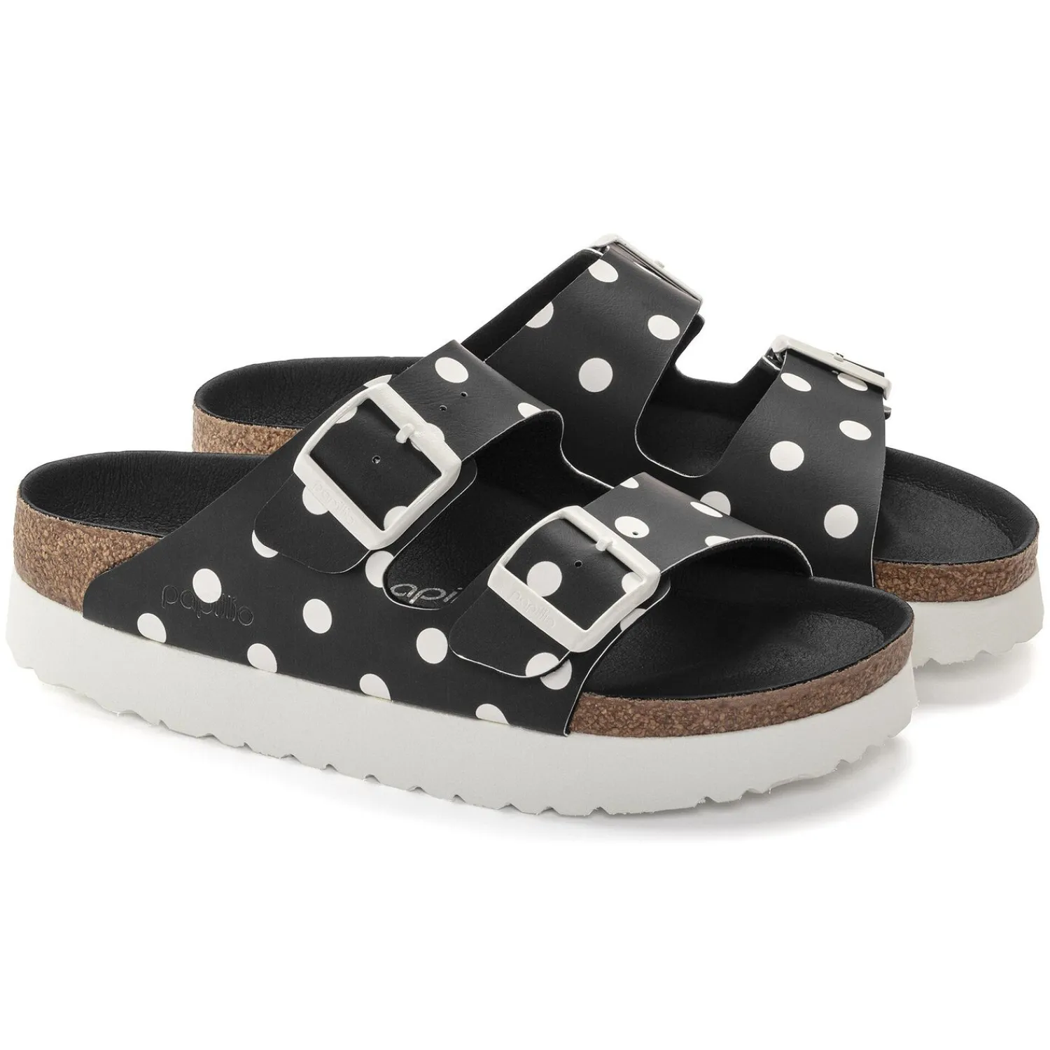 Sale Birkenstock Arizona Black White Dots