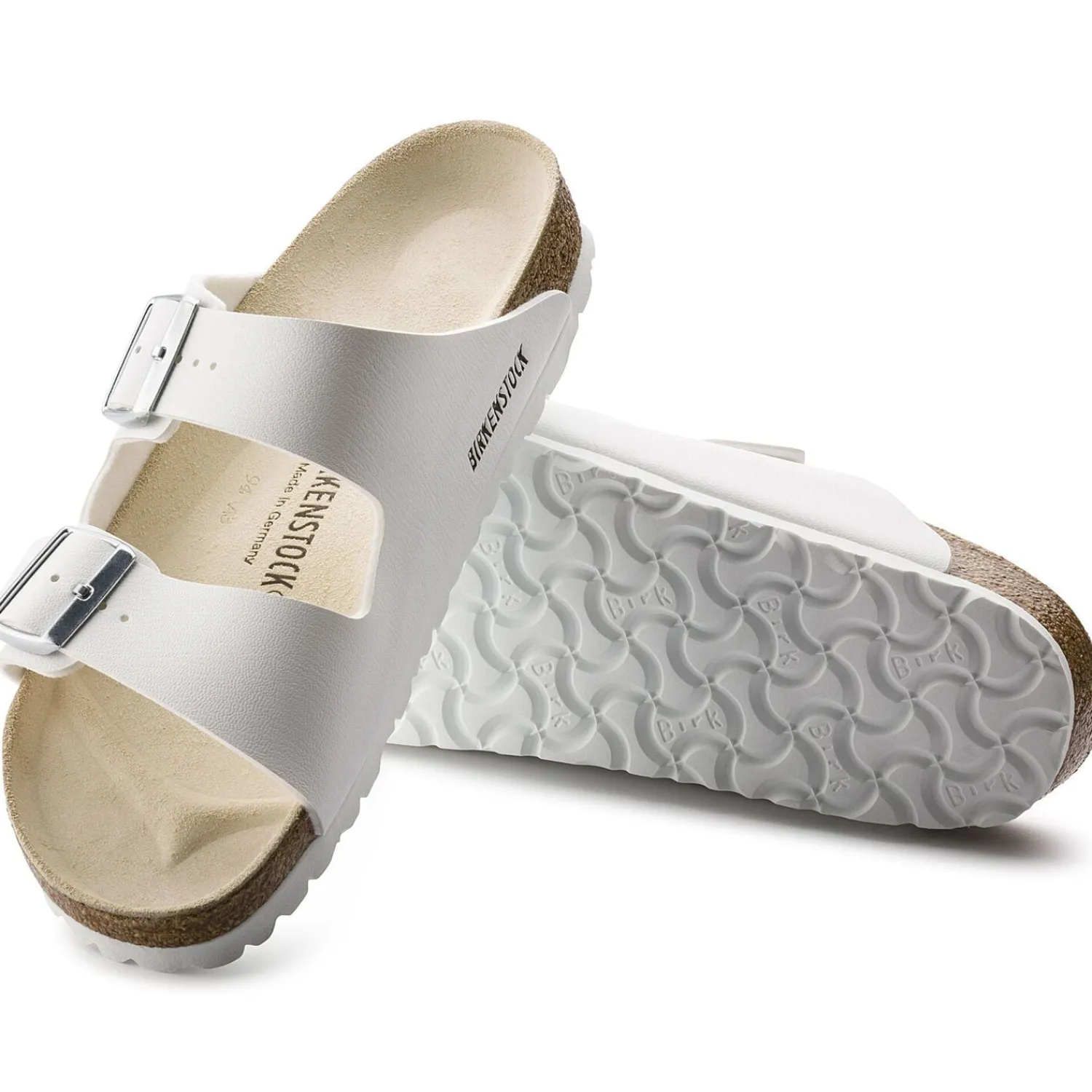 New Birkenstock Arizona White