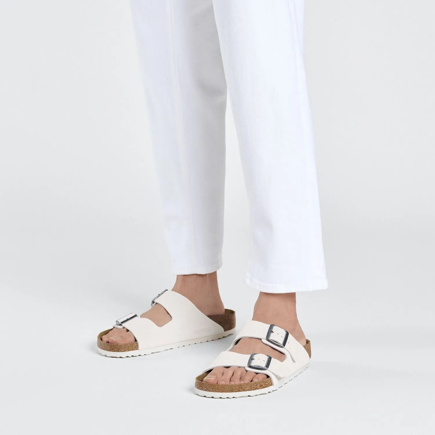 Discount Birkenstock Arizona Corduroy Antique White