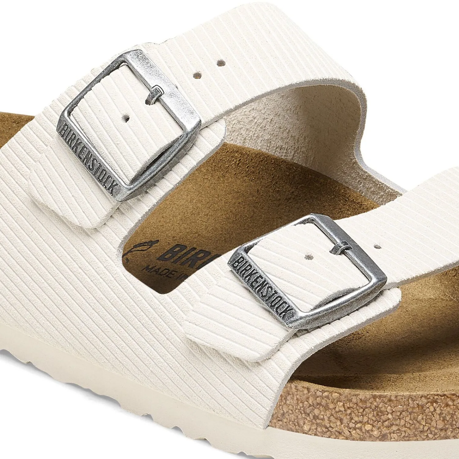 Discount Birkenstock Arizona Corduroy Antique White