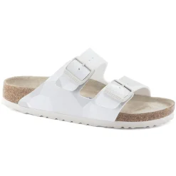 Cheap Birkenstock Arizona Desert Soil Geo Camo Snow White