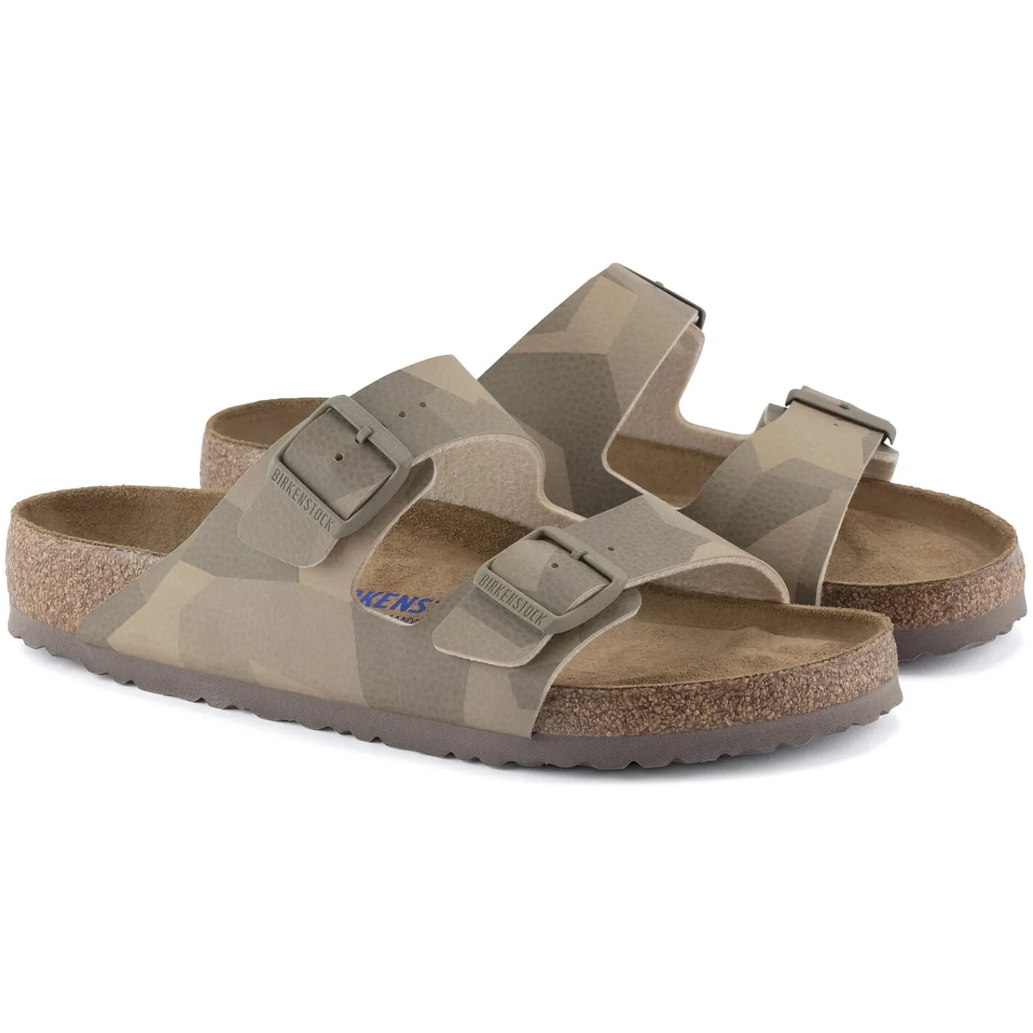 Sale Birkenstock Arizona Desert Soil Geo Camo Beige