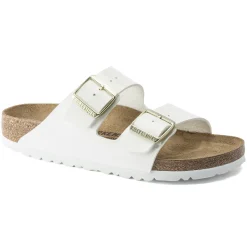 Hot Birkenstock Arizona Patent White