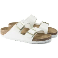 Hot Birkenstock Arizona Patent White