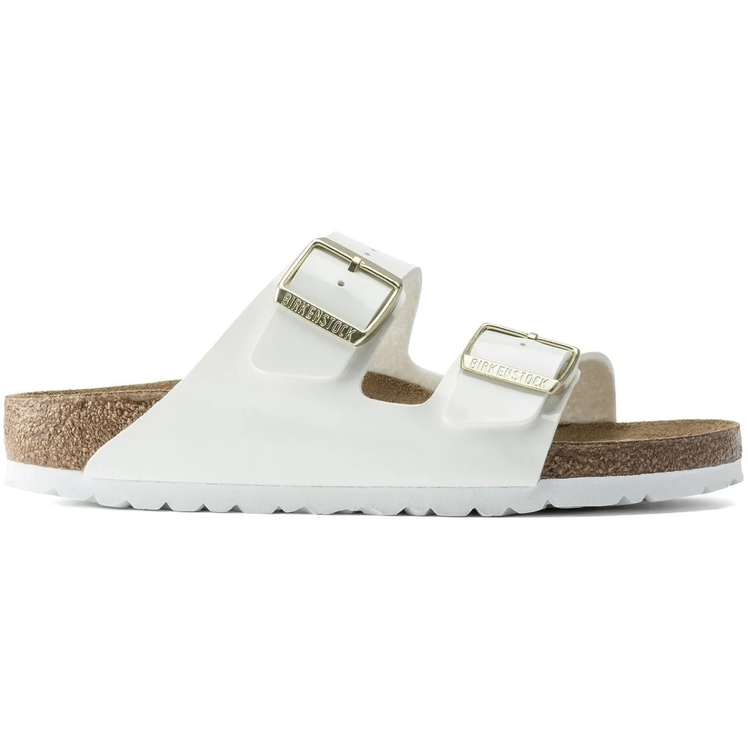 Hot Birkenstock Arizona Patent White