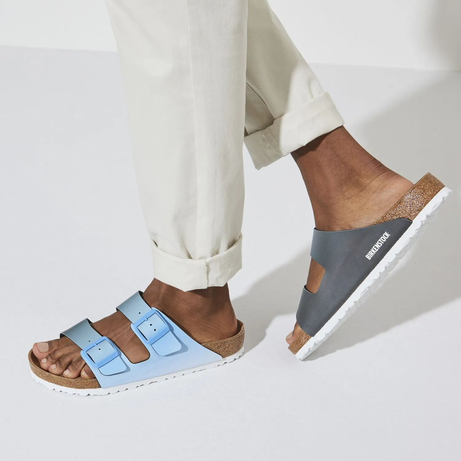 Best Sale Birkenstock Arizona Athletic Sky Blue