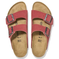 Clearance Birkenstock Arizona Corduroy Sienna Red