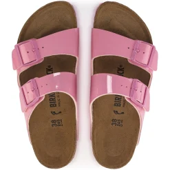 New Birkenstock Arizona Patent Candy Pink