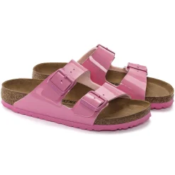 New Birkenstock Arizona Patent Candy Pink