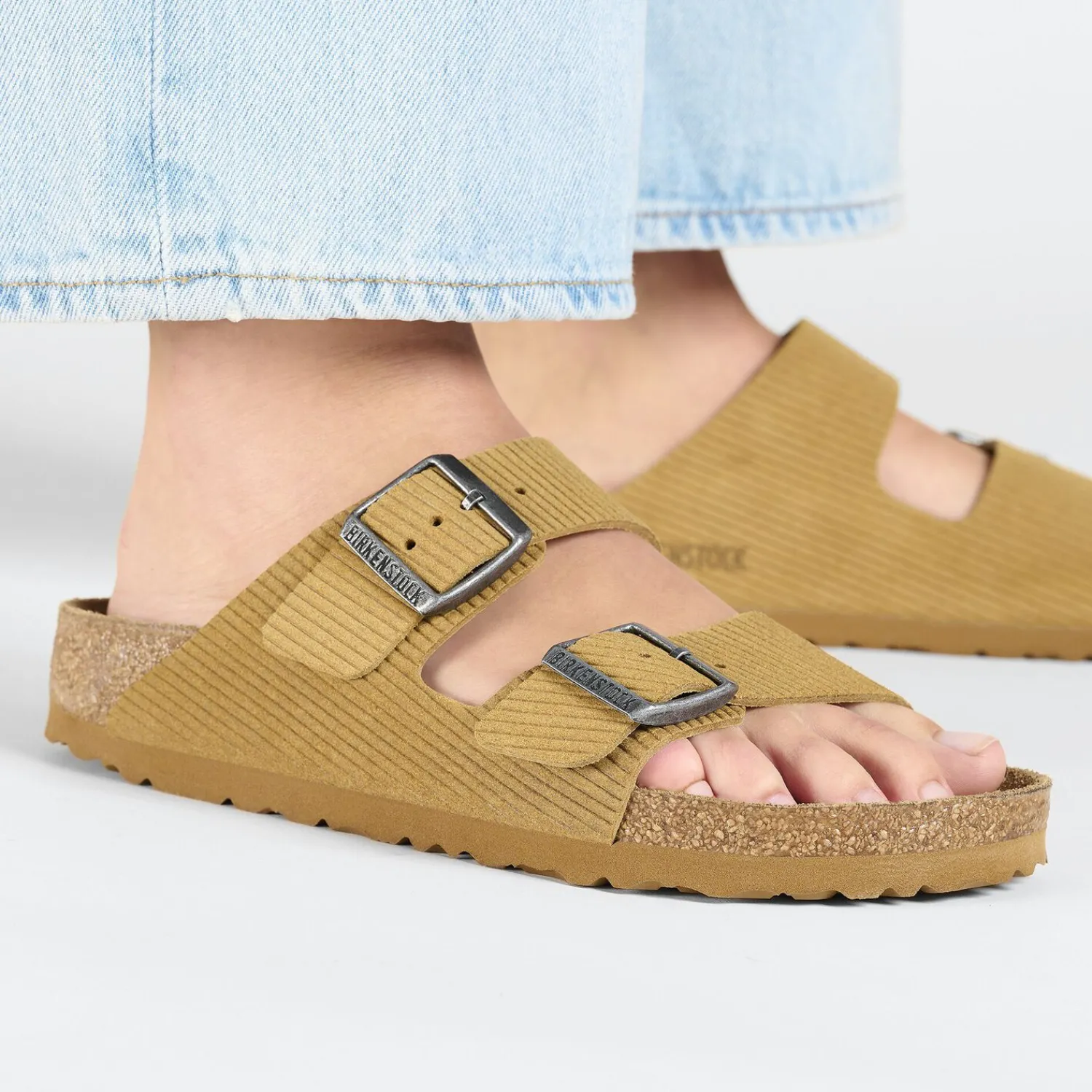 Best Birkenstock Arizona Corduroy Cork Brown