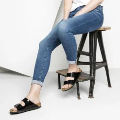 Best Sale Birkenstock Arizona Black Patent
