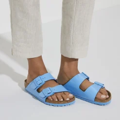Fashion Birkenstock Arizona Patent Sky Blue