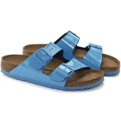 Fashion Birkenstock Arizona Patent Sky Blue