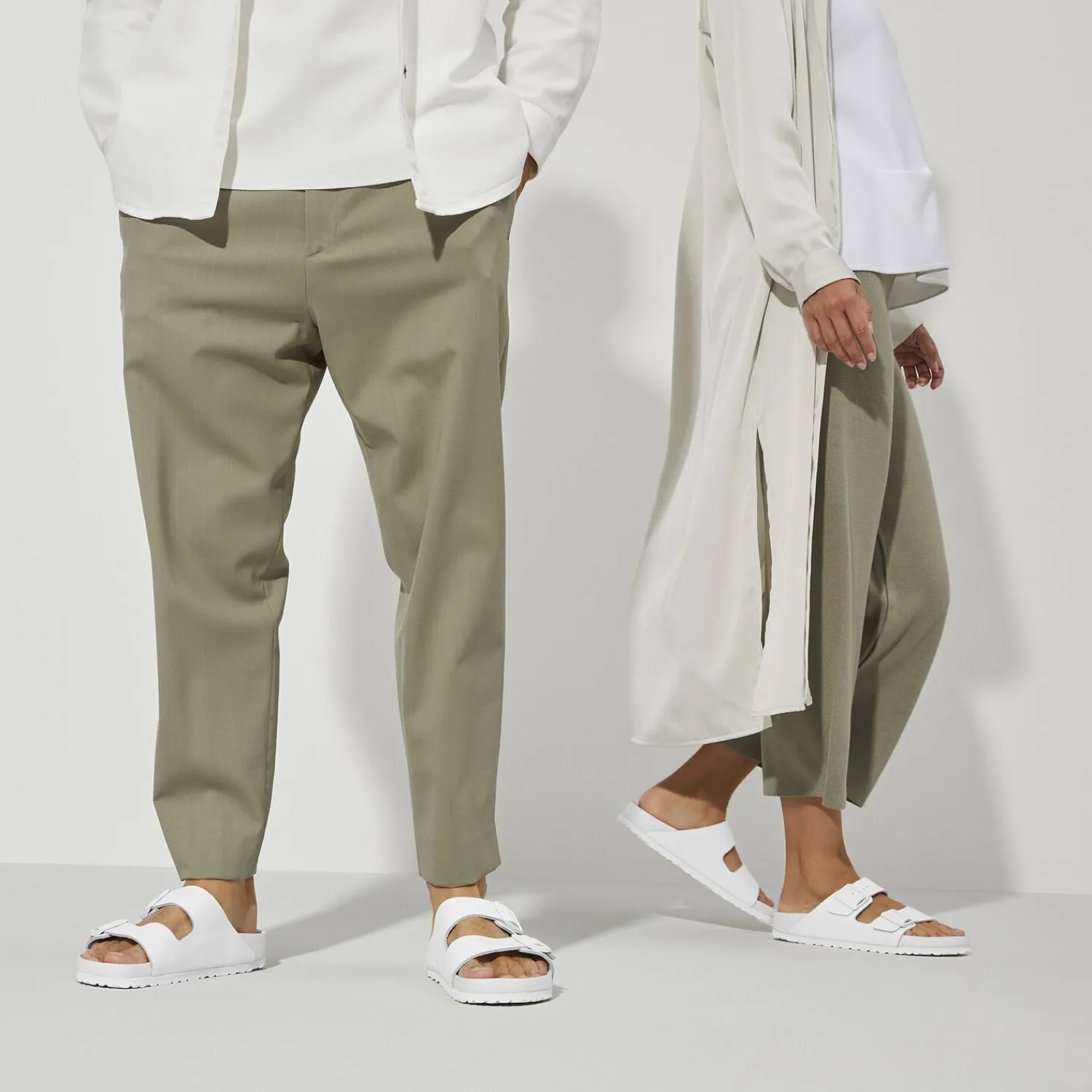 Discount Birkenstock Arizona White