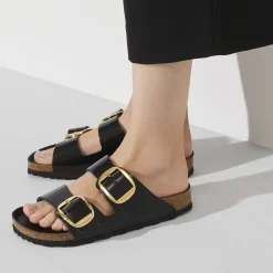 Clearance Birkenstock Arizona Big Buckle High Shine Black