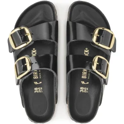Clearance Birkenstock Arizona Big Buckle High Shine Black