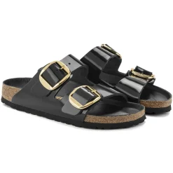 Clearance Birkenstock Arizona Big Buckle High Shine Black
