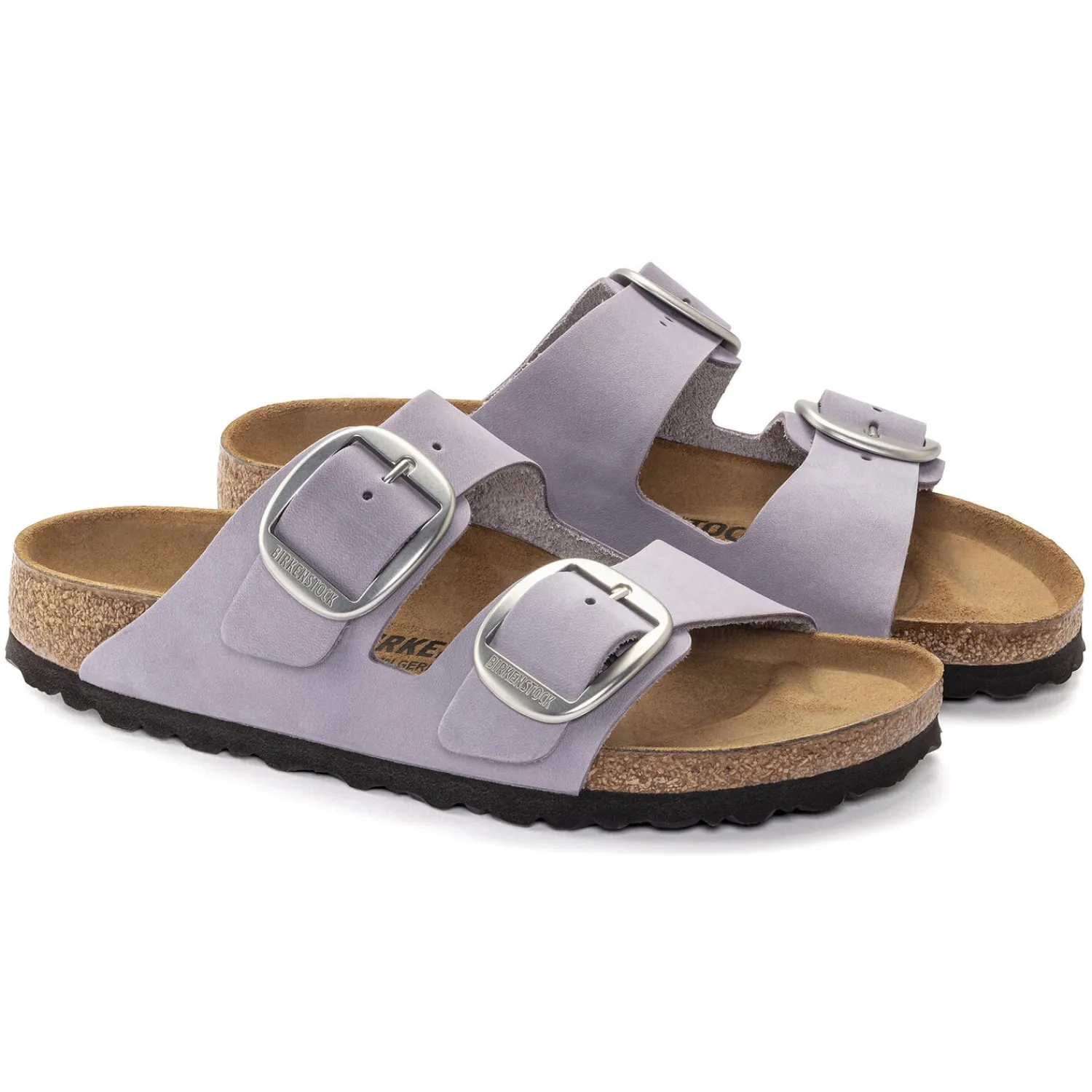 Cheap Birkenstock Arizona Big Buckle Purple Fog