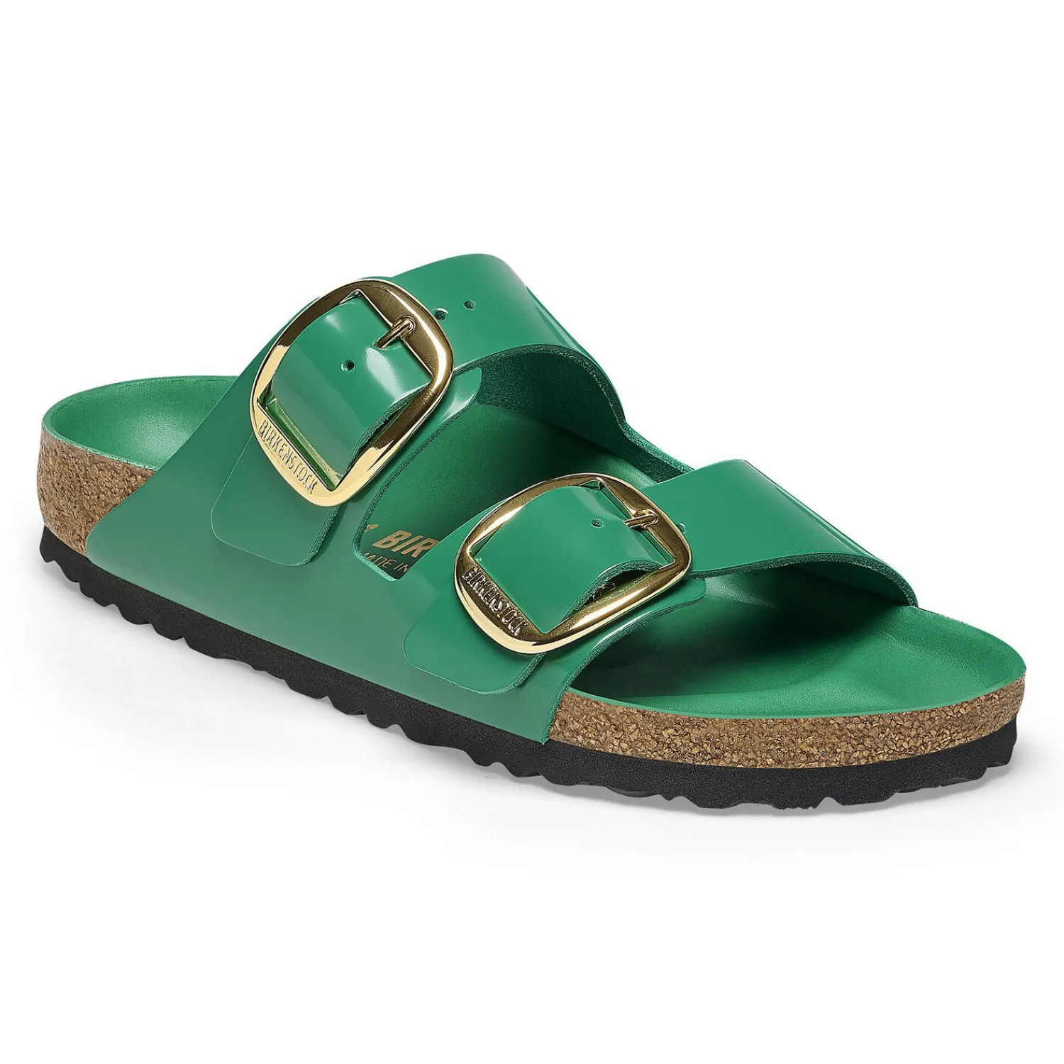 Fashion Birkenstock Arizona Big Buckle High-Shine Digital Green