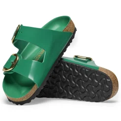Fashion Birkenstock Arizona Big Buckle High-Shine Digital Green