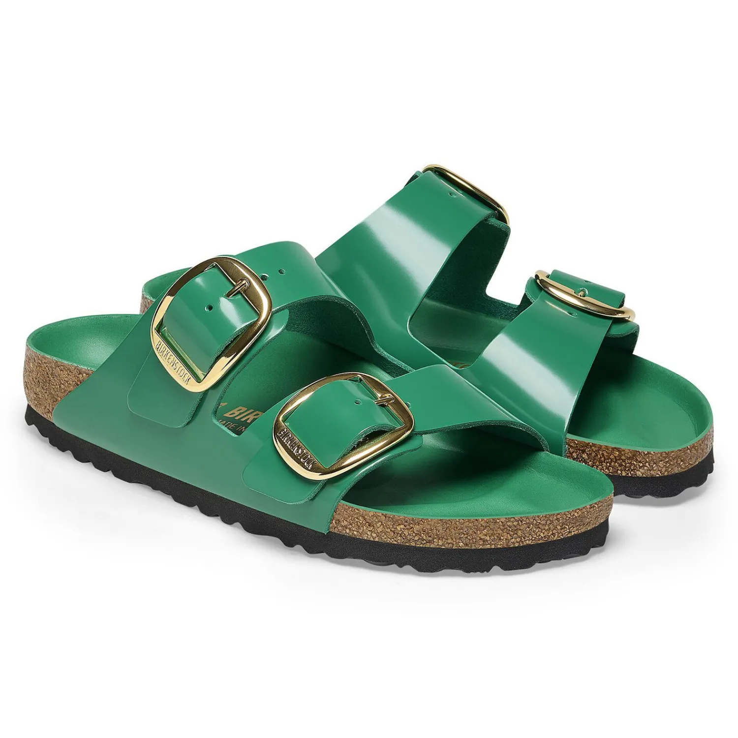 Fashion Birkenstock Arizona Big Buckle High-Shine Digital Green