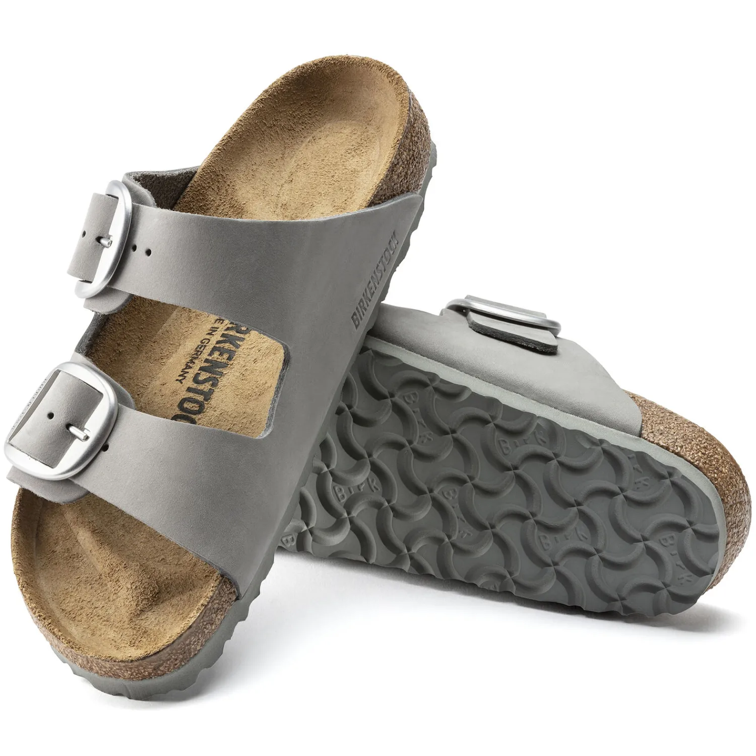 Cheap Birkenstock Arizona Big Buckle Dove Gray