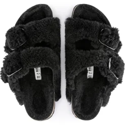 Store Birkenstock Arizona Big Buckle Teddy Black