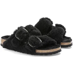 Store Birkenstock Arizona Big Buckle Teddy Black