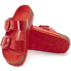 Best Birkenstock Arizona Big Buckle High Shine Tomato