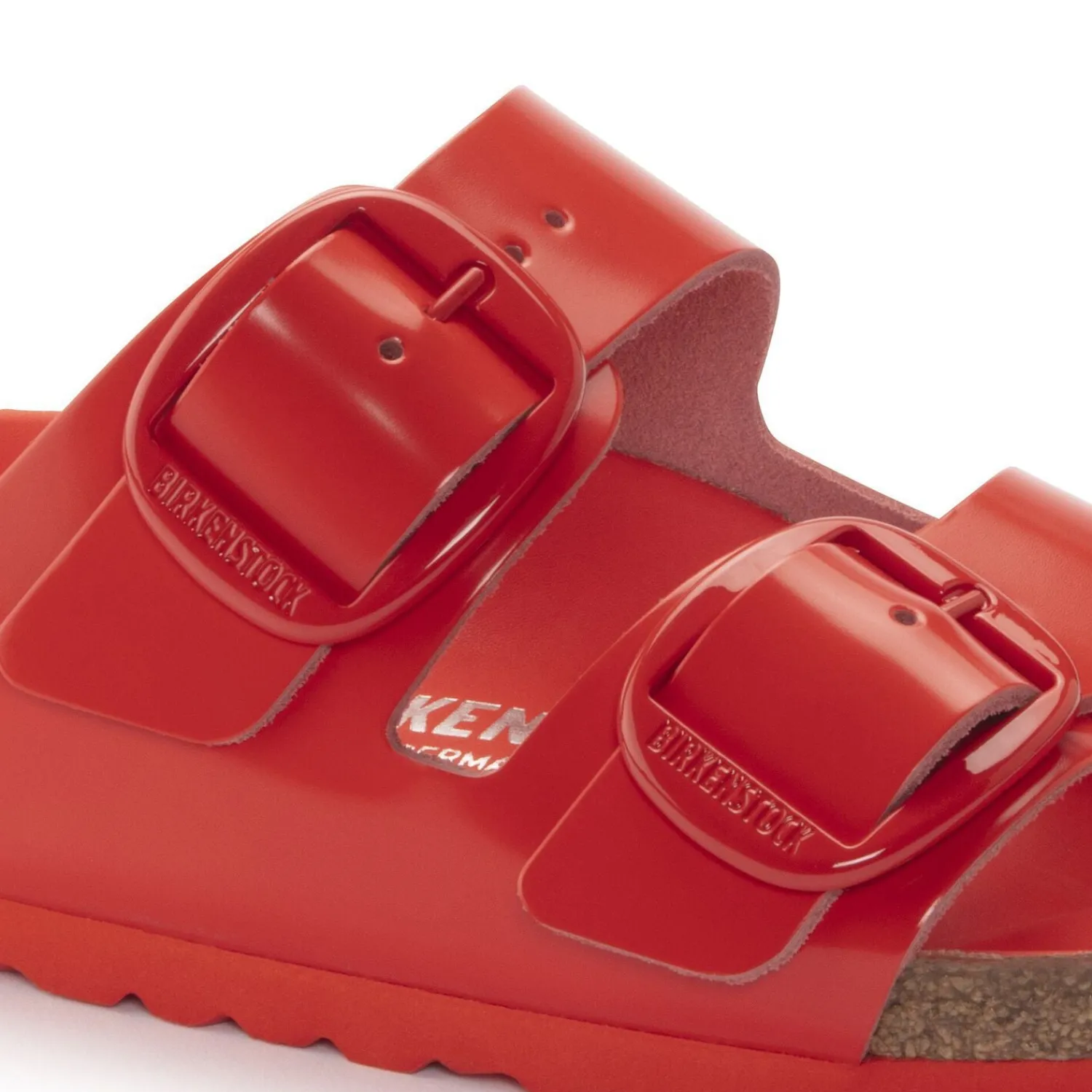 Best Birkenstock Arizona Big Buckle High Shine Tomato
