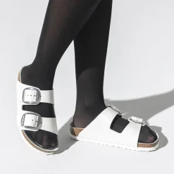 Outlet Birkenstock Arizona Big Buckle White