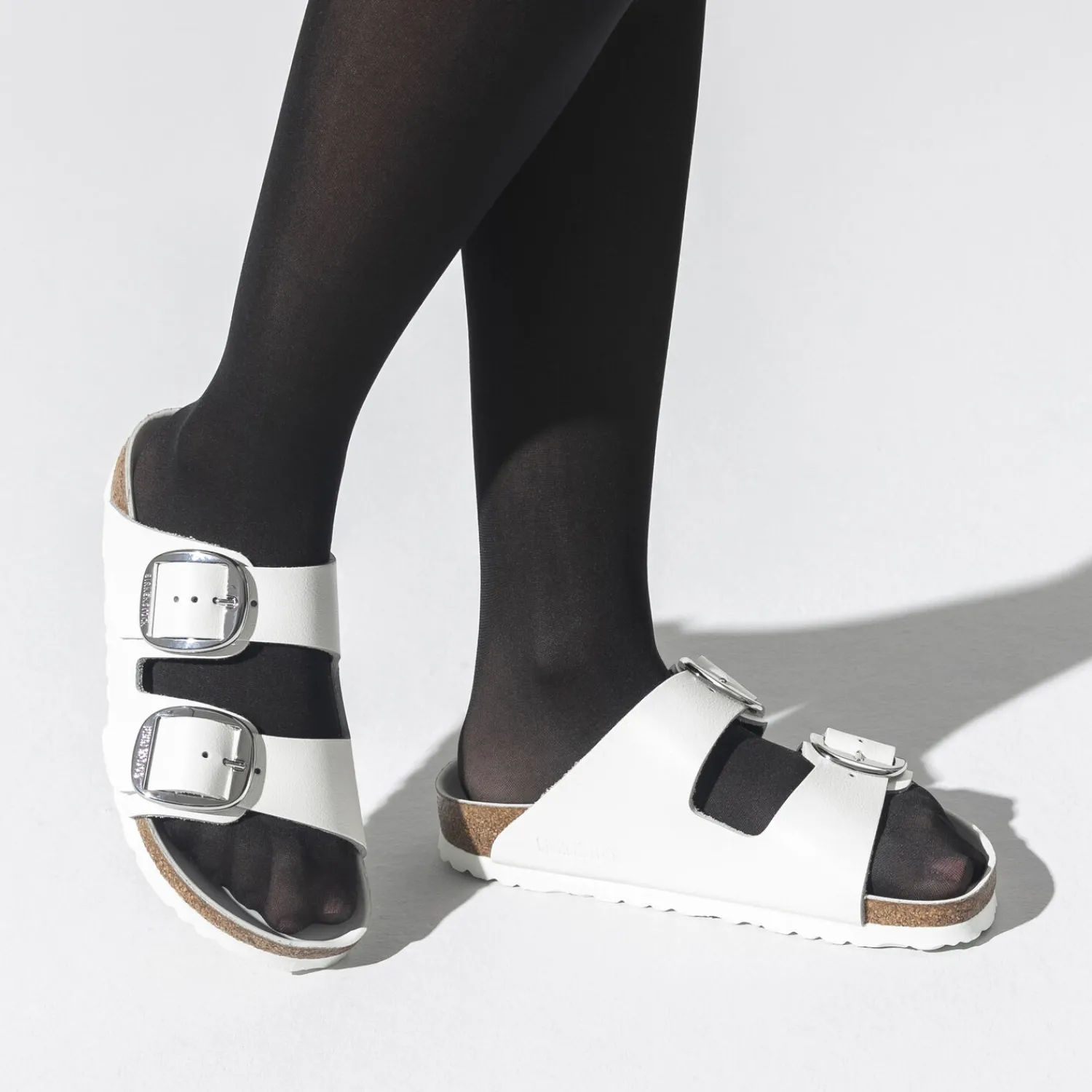 Outlet Birkenstock Arizona Big Buckle White