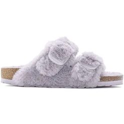 Clearance Birkenstock Arizona Big Buckle Teddy Purple Fog