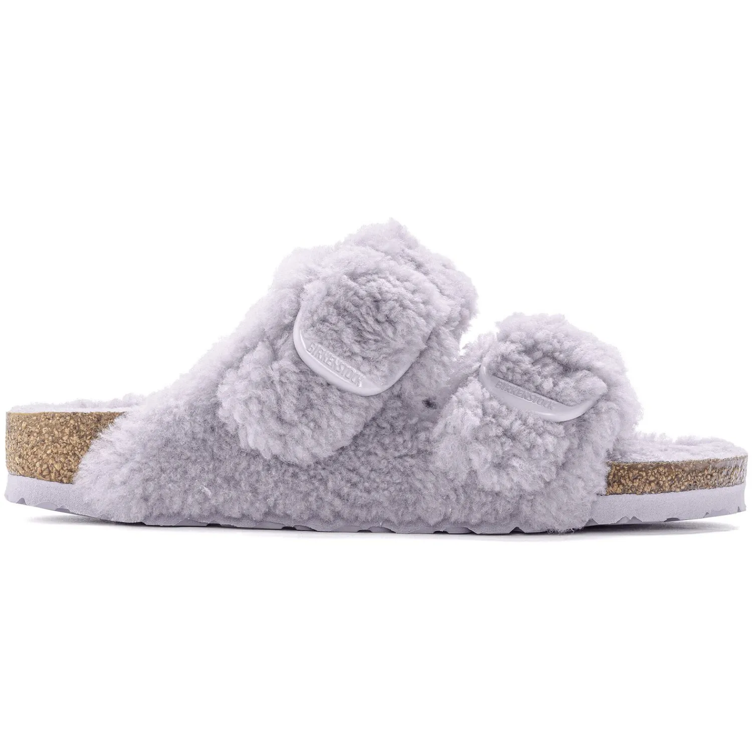 Clearance Birkenstock Arizona Big Buckle Teddy Purple Fog