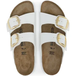 Outlet Birkenstock Arizona Big Buckle Patent White