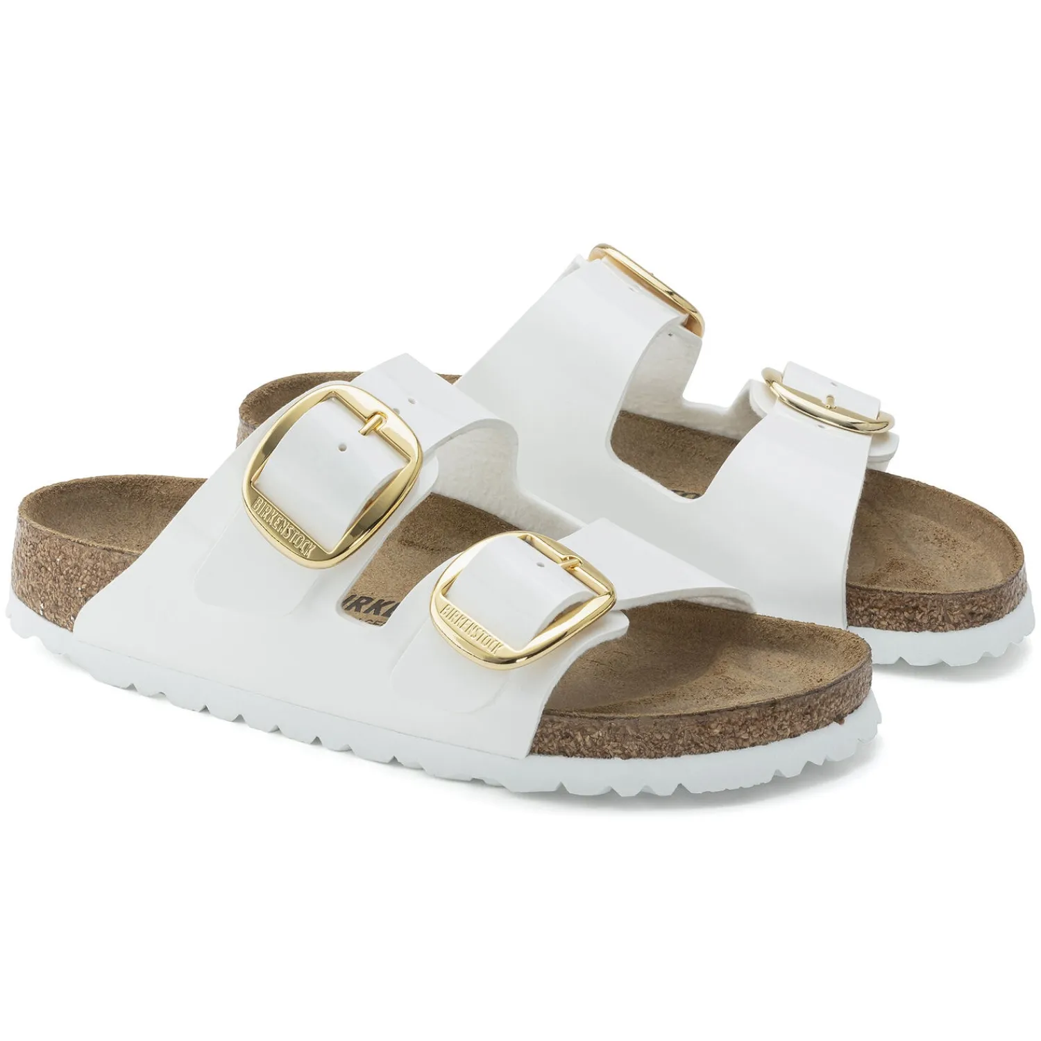 Outlet Birkenstock Arizona Big Buckle Patent White