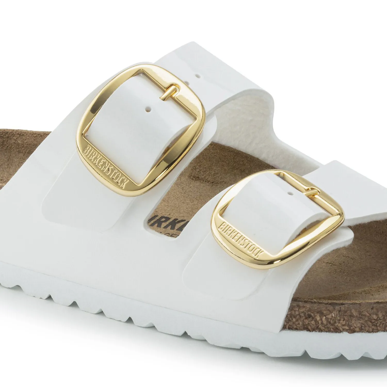 Outlet Birkenstock Arizona Big Buckle Patent White