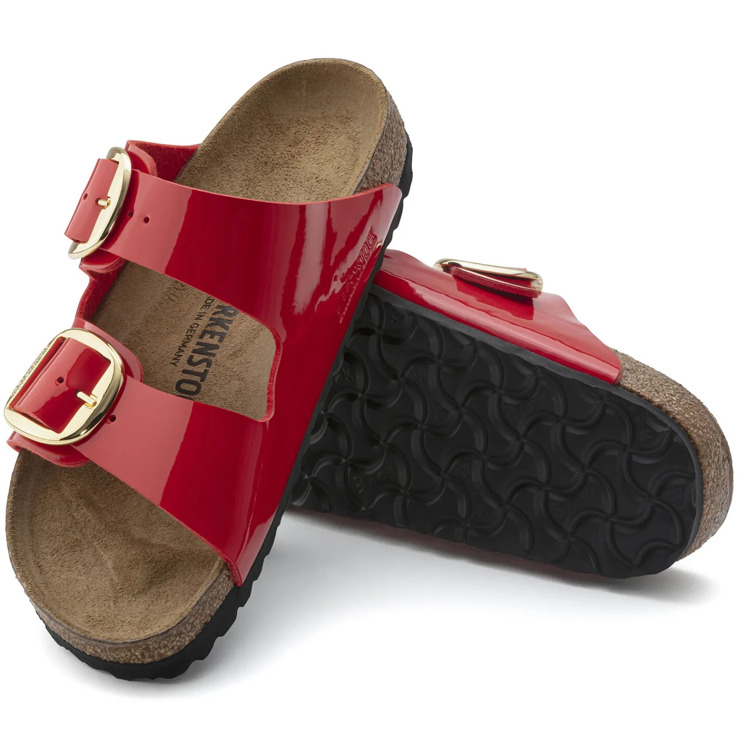 Hot Birkenstock Arizona Big Buckle Patent Cherry