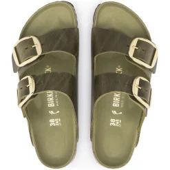 Clearance Birkenstock Arizona Big Buckle Olive Green