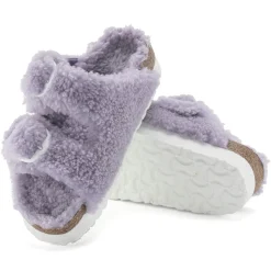 Online Birkenstock Arizona Big Buckle En Fourrure D'Agneau Purple Fog