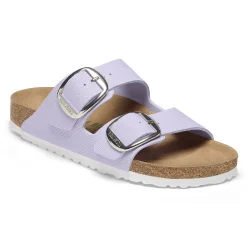 Flash Sale Birkenstock Arizona Big Buckle Rivet Logo Vegan Canvas Purple Fog
