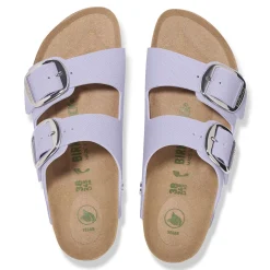Flash Sale Birkenstock Arizona Big Buckle Rivet Logo Vegan Canvas Purple Fog