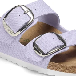 Flash Sale Birkenstock Arizona Big Buckle Rivet Logo Vegan Canvas Purple Fog