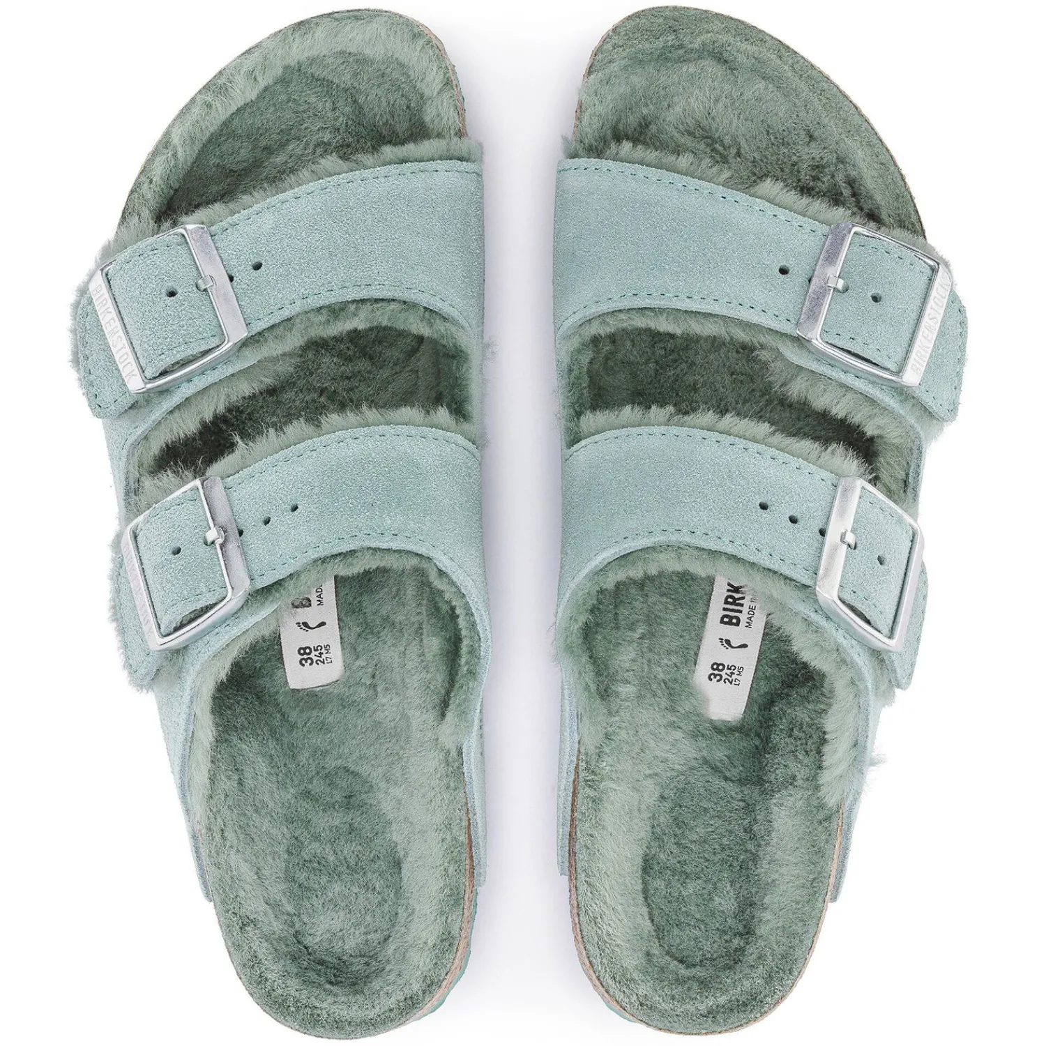Cheap Birkenstock Arizona En Fourrure D'Agneau Beryl