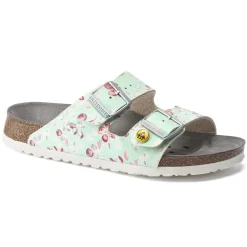 Online Birkenstock Arizona Esd Flower Field Mint