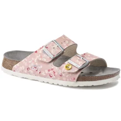 Hot Birkenstock Arizona Esd Flower Field Rose