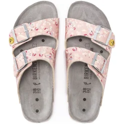 Hot Birkenstock Arizona Esd Flower Field Rose