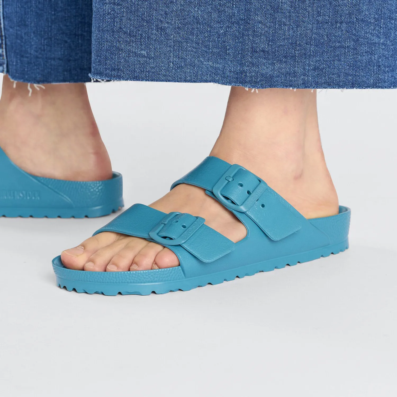 Cheap Birkenstock Arizona Essentials Turquoise