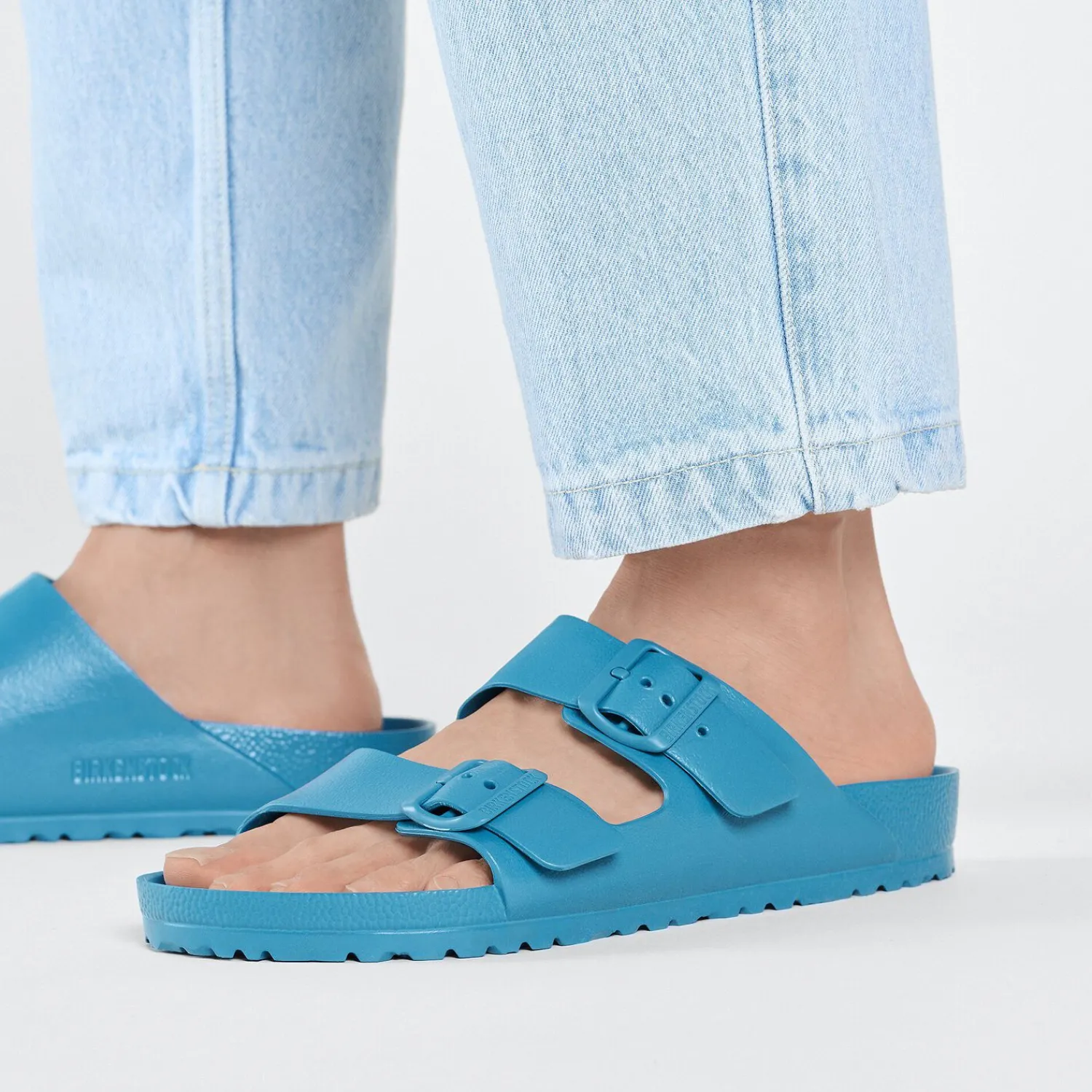 Cheap Birkenstock Arizona Essentials Turquoise